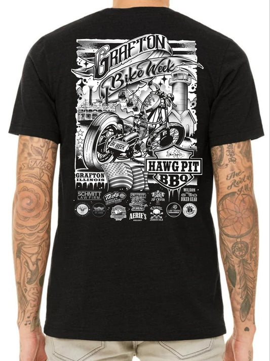 Grafton Bike Week Shortl Sleeve T-shirt
