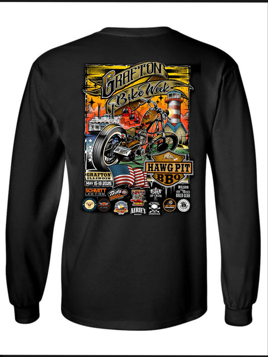 Grafton Bike Week Long Sleeve Shirt